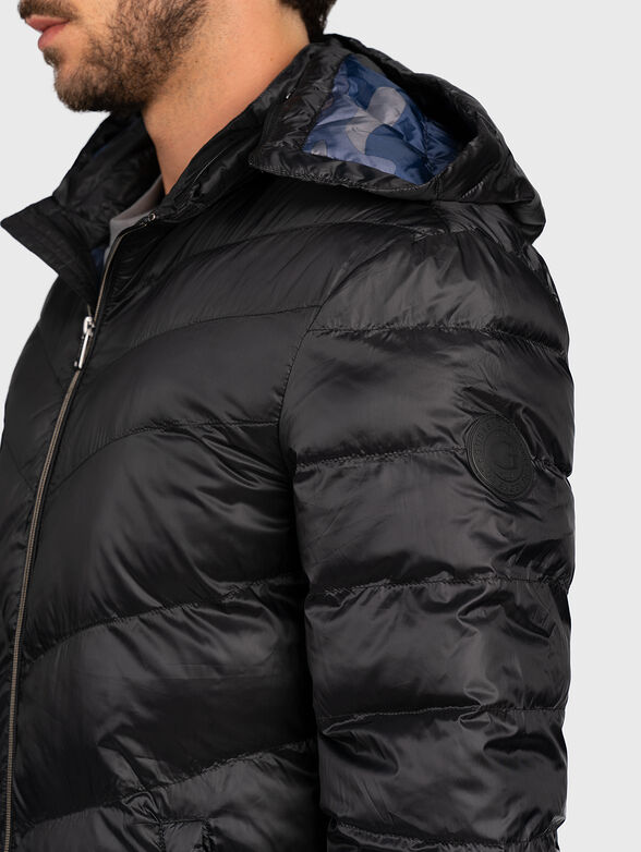 Black padded jacket - 3