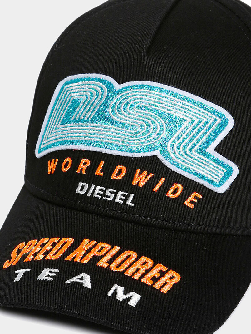 FGIO hat in black color with embroidery - 3