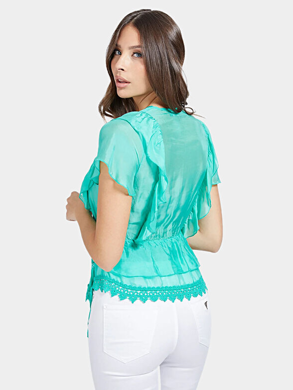 SHERYL Silk blend top - 3