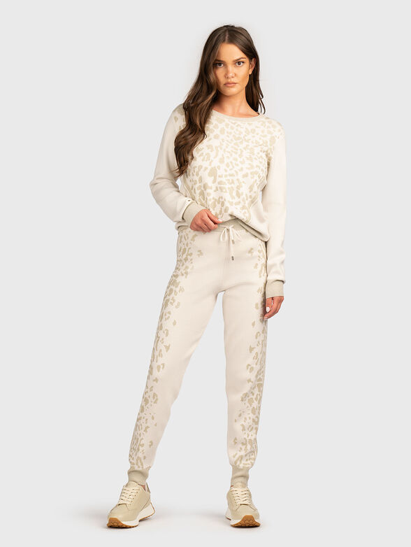 Sweatshirt with animal print - 2