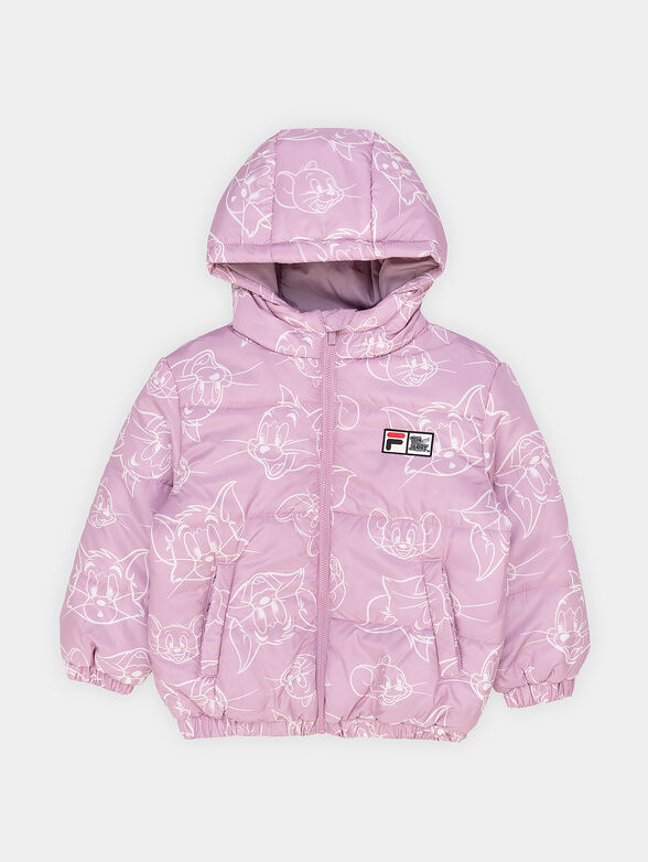 TONK padded jacket with Tom and Jerry print - 1