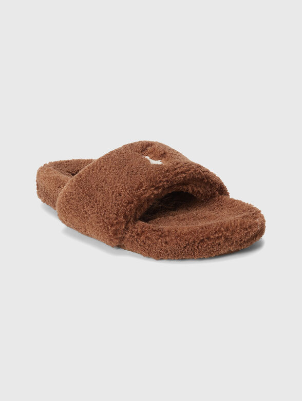 Soft texture slippers with logo - 2