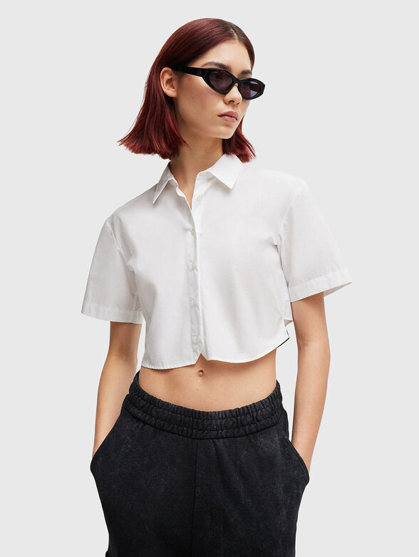 ENOVIA cropped shirt - 1