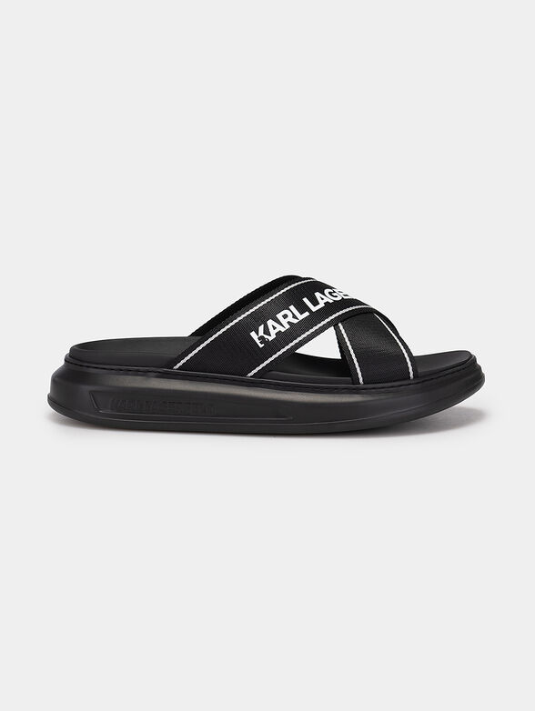 KAPRI MENS beach shoes with logo accent - 1