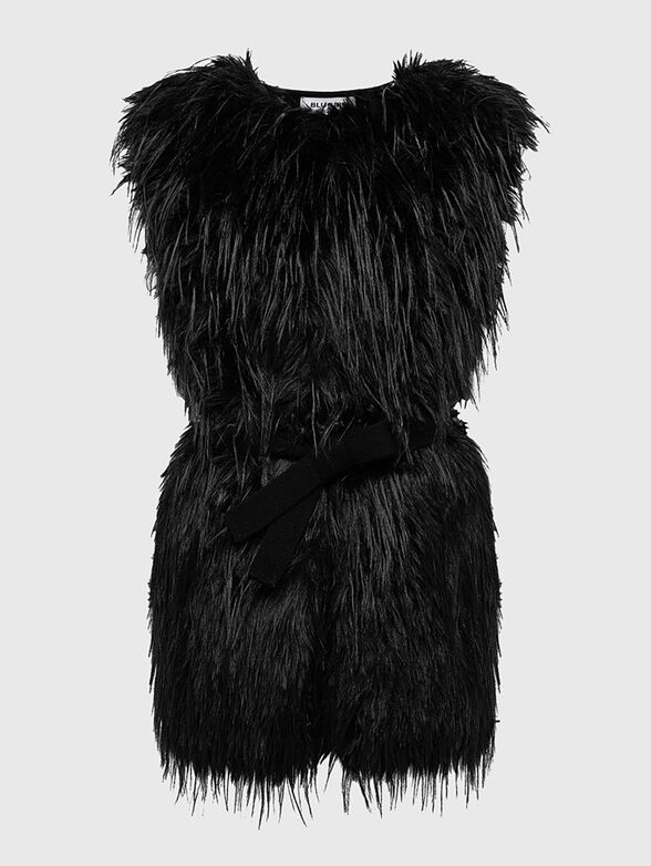 Faux fur vest - 1