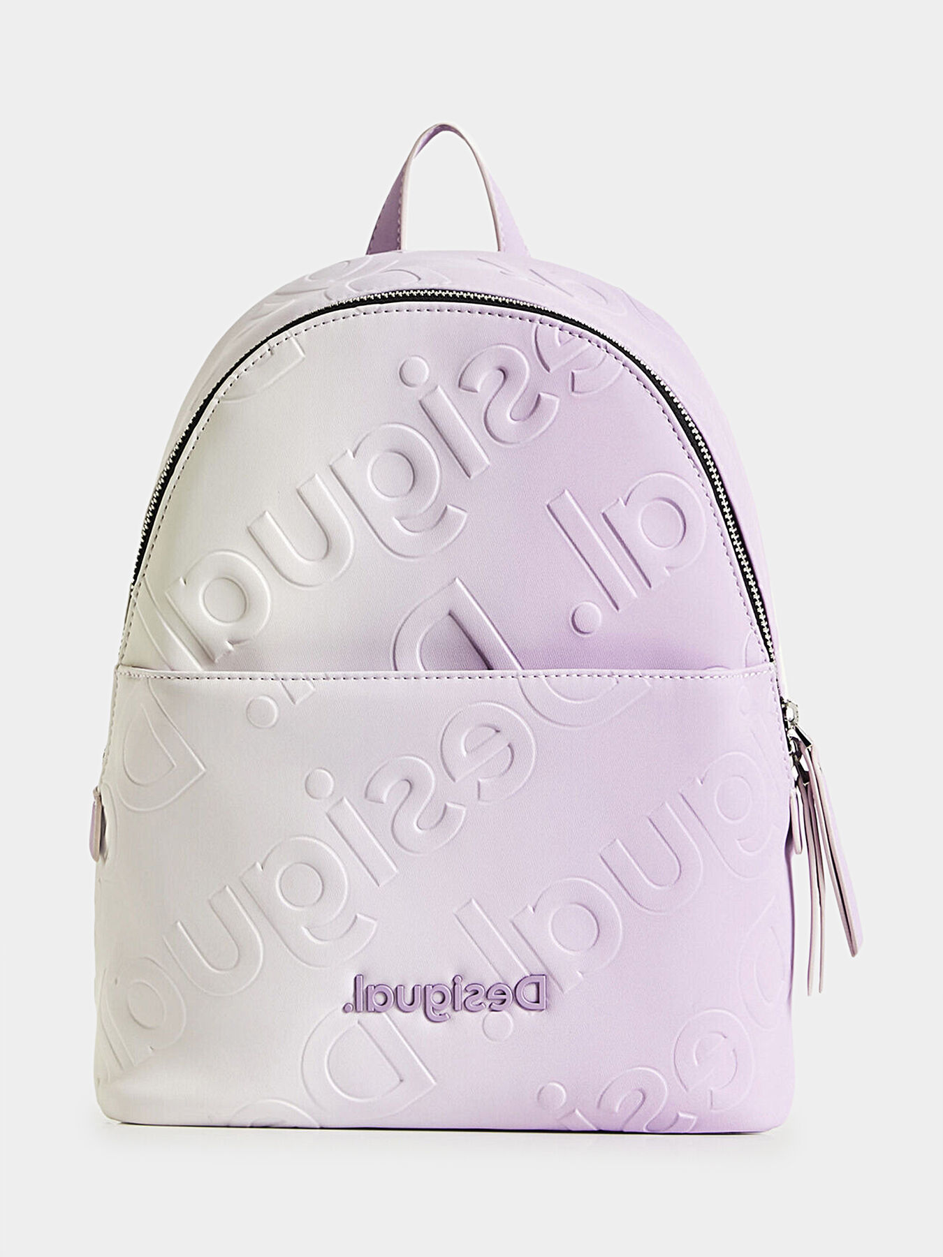 Backpack with embossed logo and ombre effect brand DESIGUAL