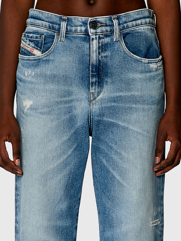 D-AIR L.32 blue straight leg jeans - 3