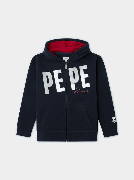 Син суитшърт DAPHNE  - 1