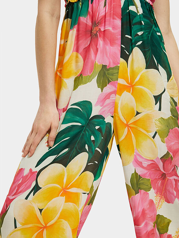 SAINT TROPEZ Jumpsuit with floral print - 5