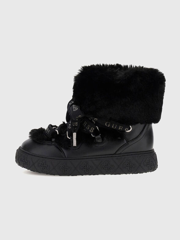 UNESSA boots with animal print - 1