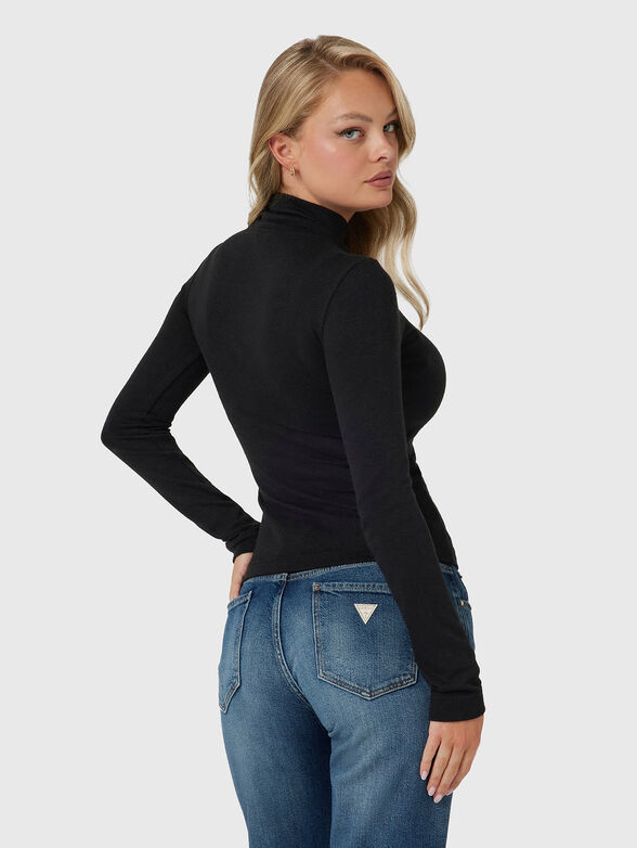 ANITA turtle neck sweater in black - 3