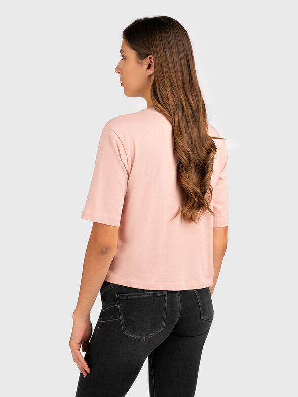 Black T-shirt with sequins - 3