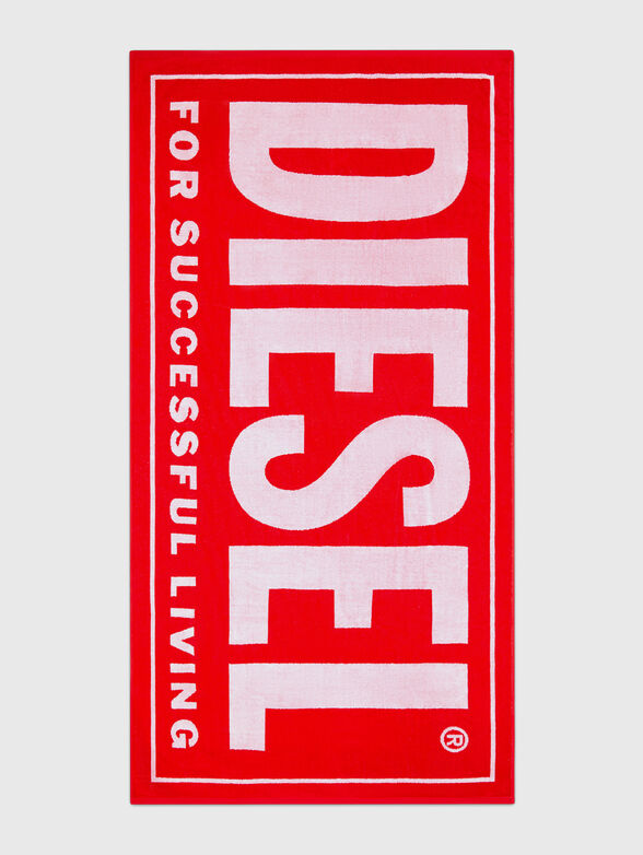 Beach towel with accent logo  - 1