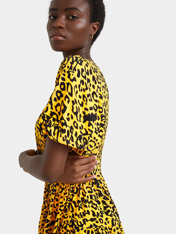 AKROM Dress with animal print - 5
