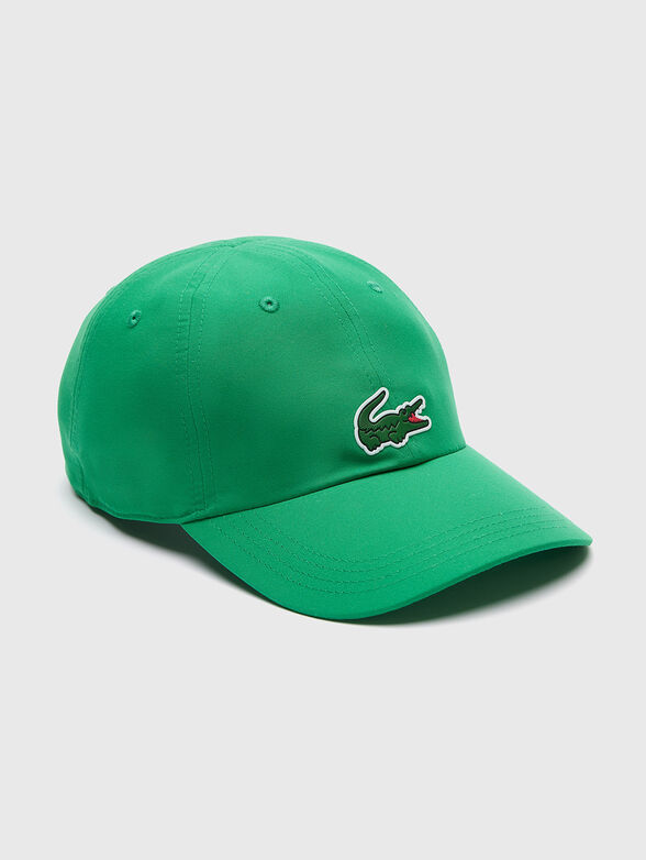 Hat with visor and logo - 1