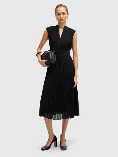 Black midi dress - 5