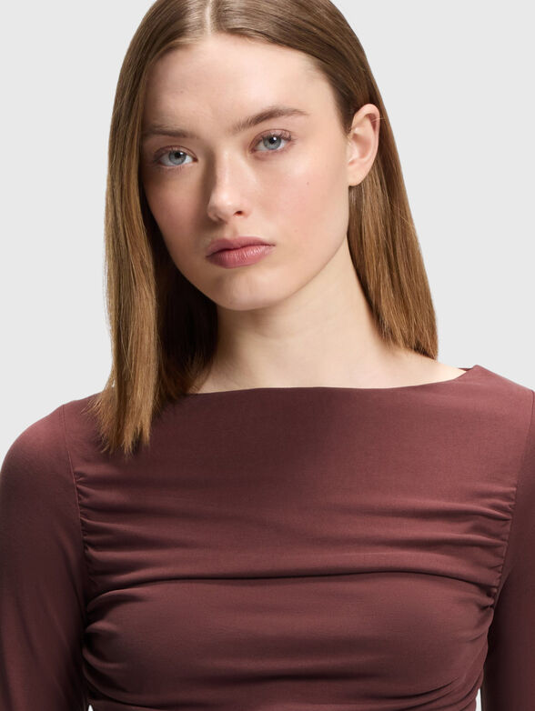 DAENI brown blouse - 4
