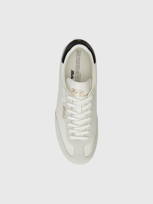 White leather sneakers - 4
