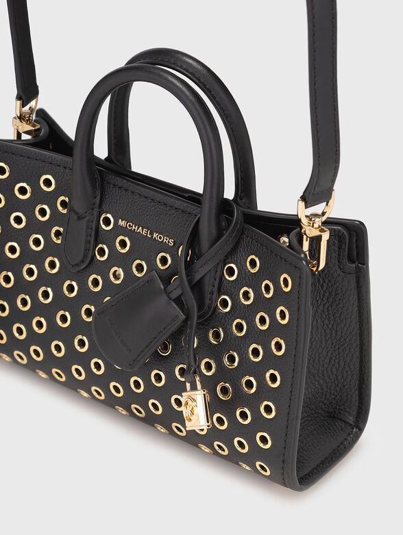 Crossbody bag with gold details - 5