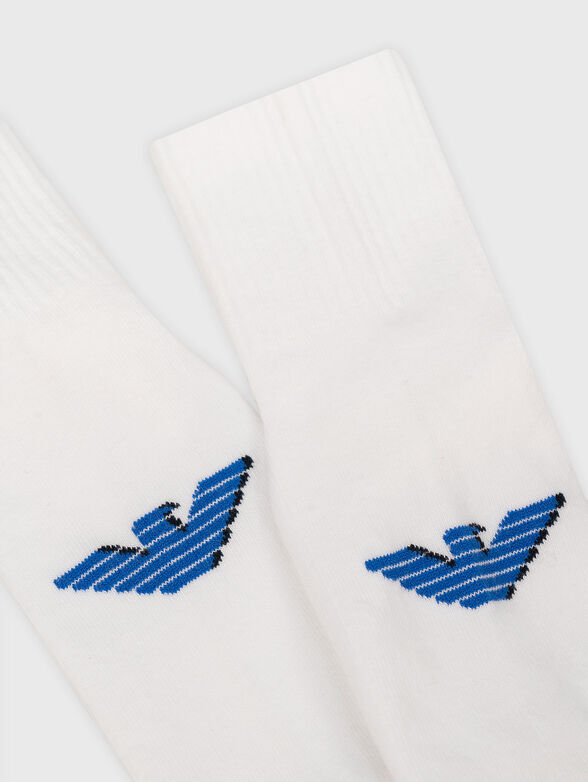 Set of two pairs of socks with logo - 2