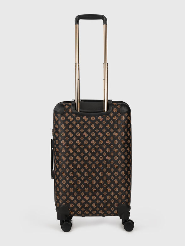 Suitcase with monogram print - 2