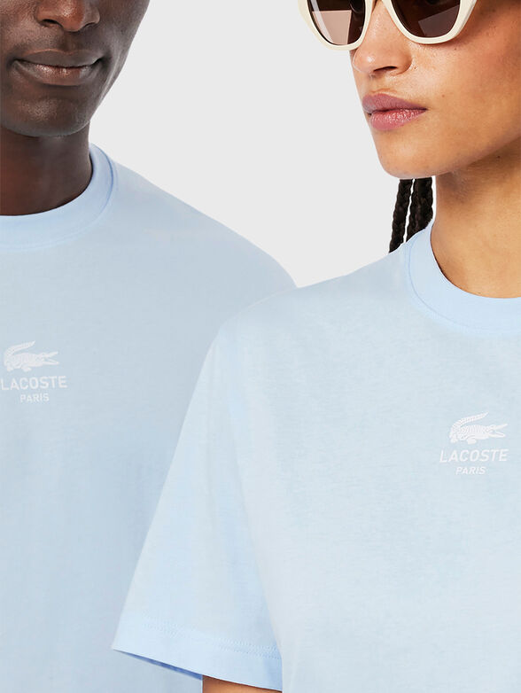 Cotton T-shirt with logo print - 4