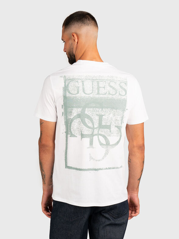 Cotton T-shirt with accent back - 2