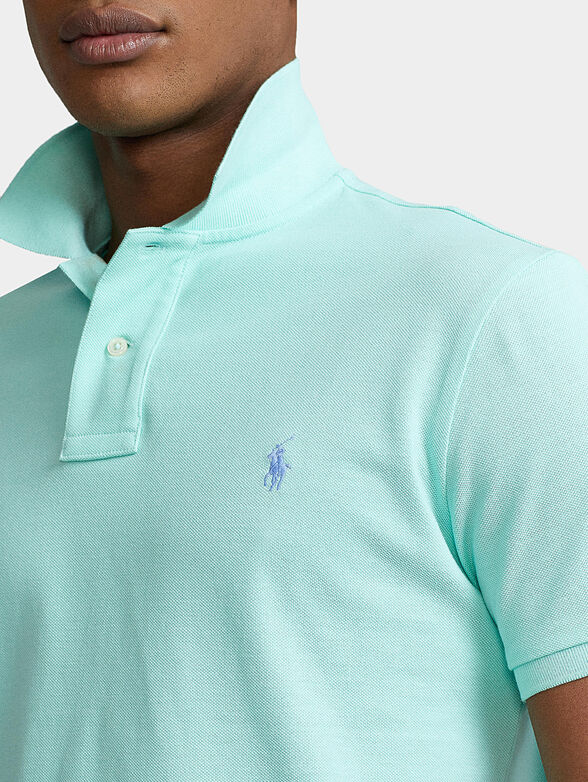 Turquoise Polo shirt - 4
