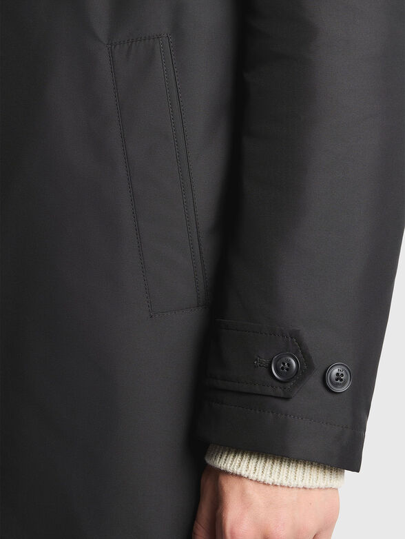 Padded poplin coat - 6