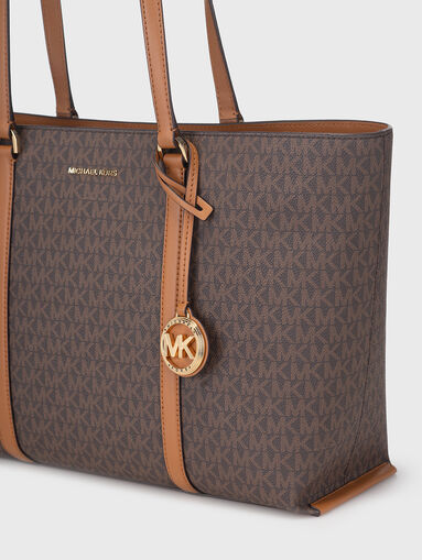 Large bag with monogram logo print - 4