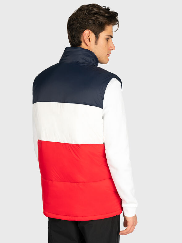 Puffer vest in black color - 3