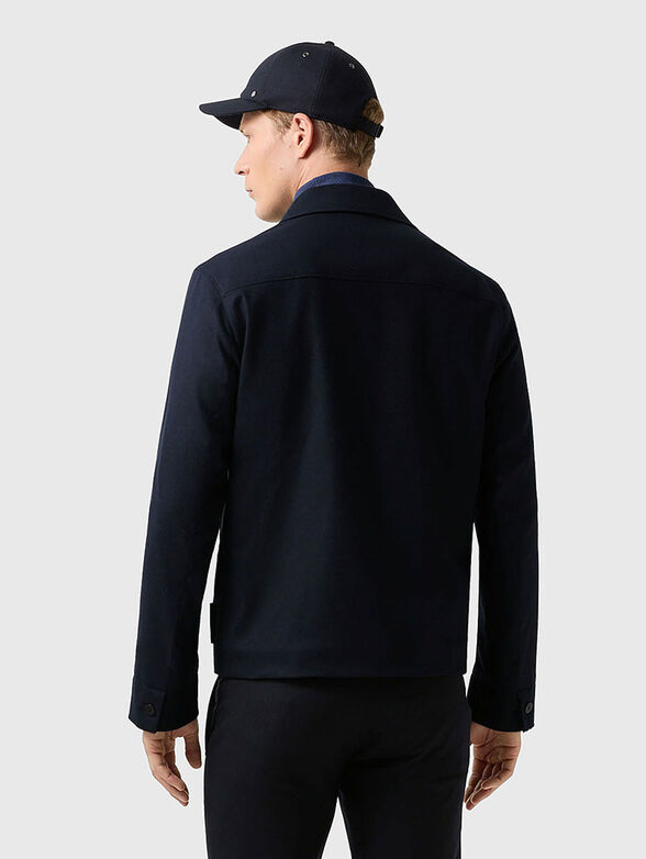 MIRCO wool jacket with buttons - 3