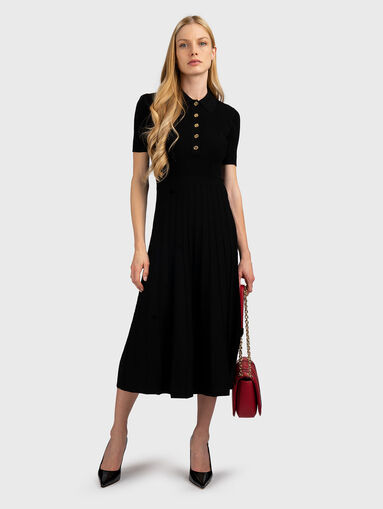 Knitted midi dress - 5