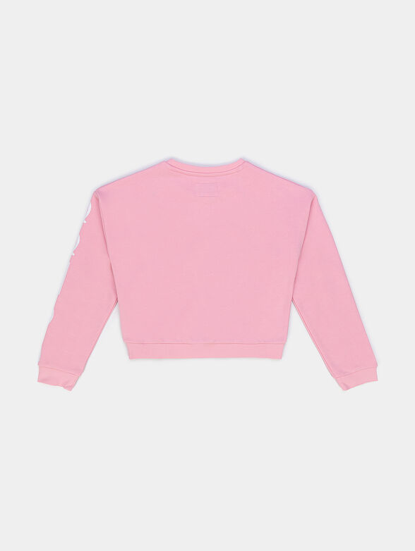 Sweatshirt with long sleeves and logo - 2