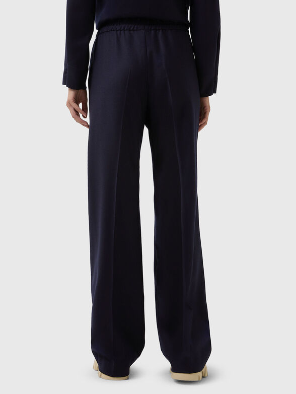 ELLA wool trousers with wide legs - 2