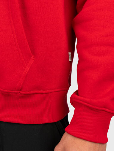 Sweatshirt with logo embroidery - 4