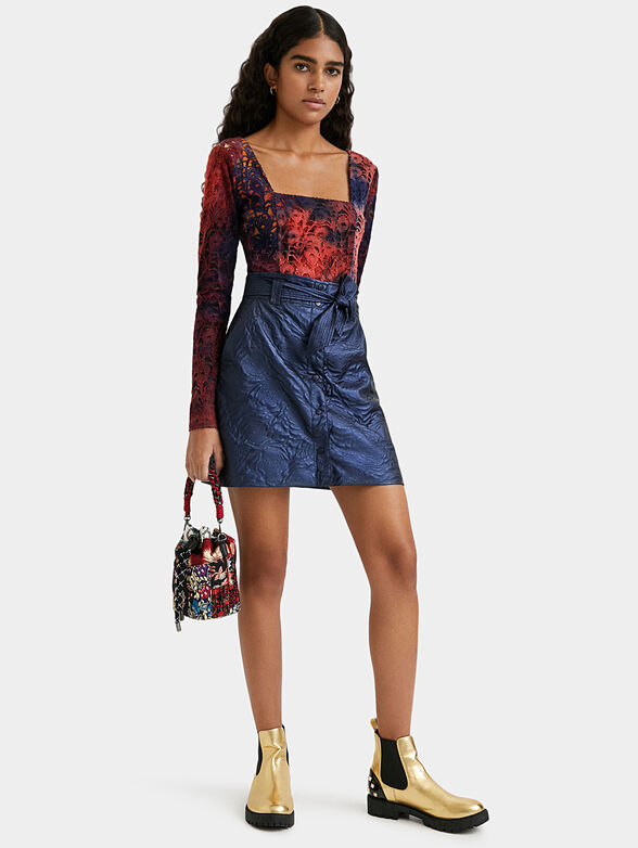 Skirt EMMA ROSE with a glamorous effect - 2