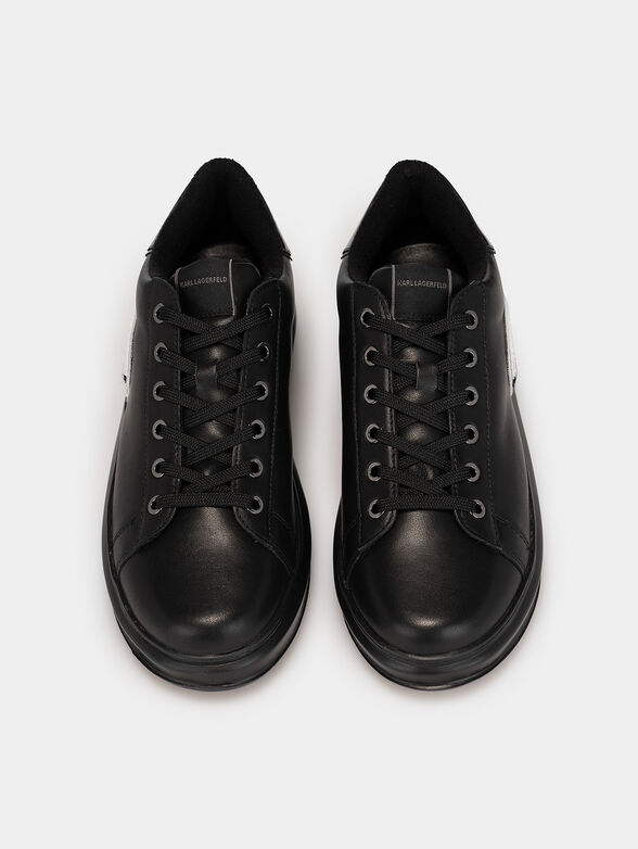 KAPRI IKONIC black sneakers with applied detail - 6