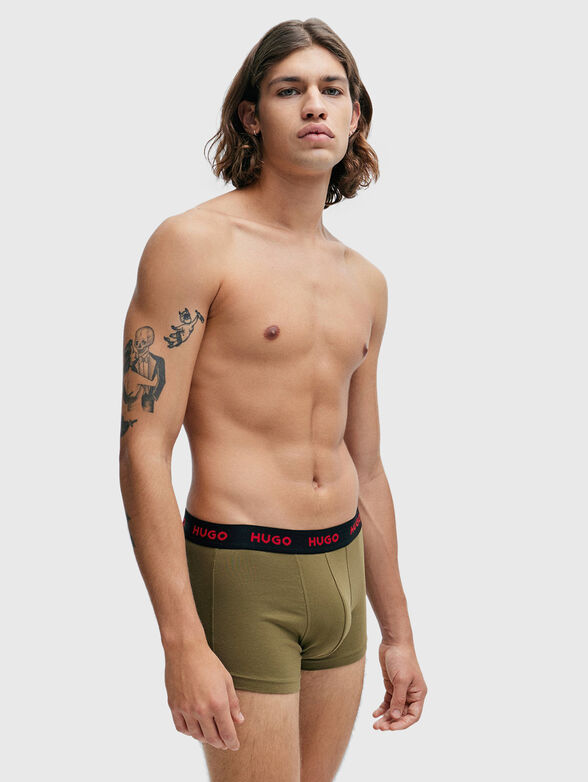 Set of three boxers with logo accents - 5