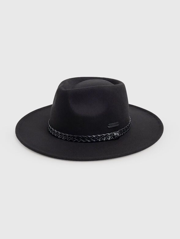 TATIANNE black hat with detail - 1