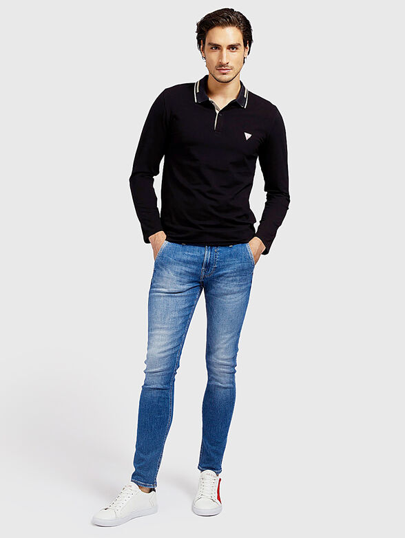 OLIVER polo-shirt with long sleeves - 1
