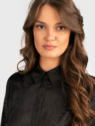 AGNES shirt with rhinestones - 4