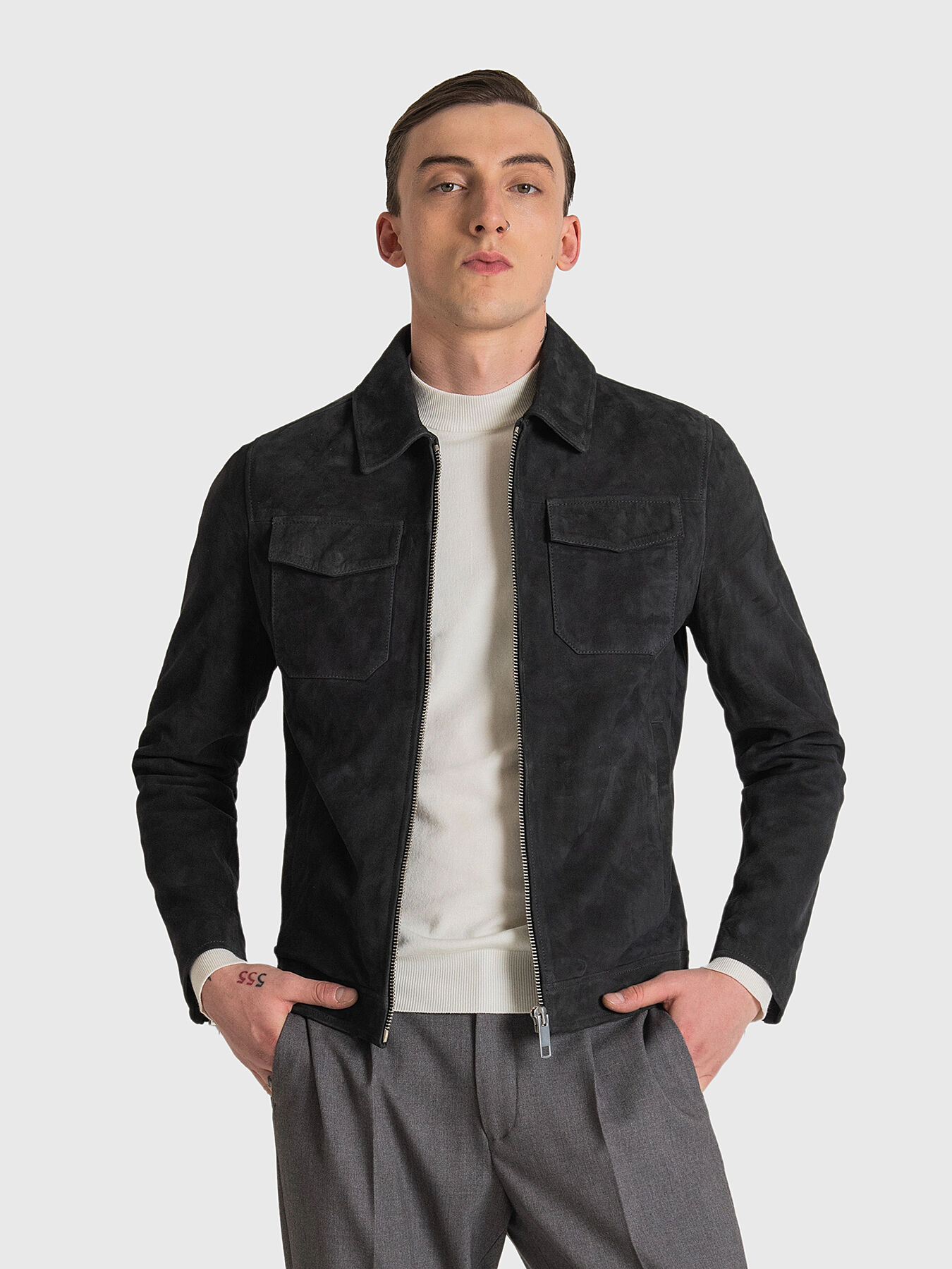 Suede jacket brand ANTONY MORATO — Globalbrandsstore.com/en