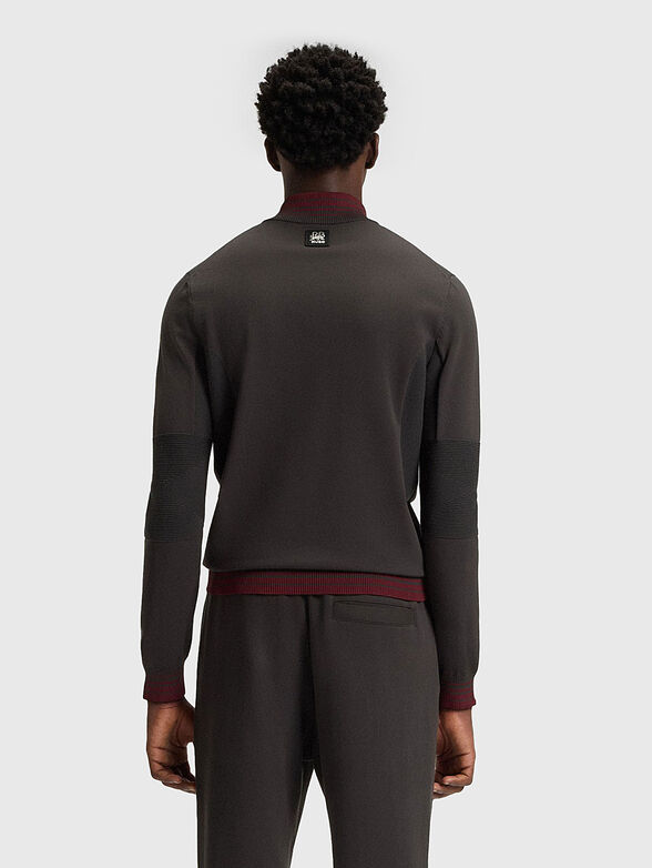 HUGO x RB high neck zip sweater - 3