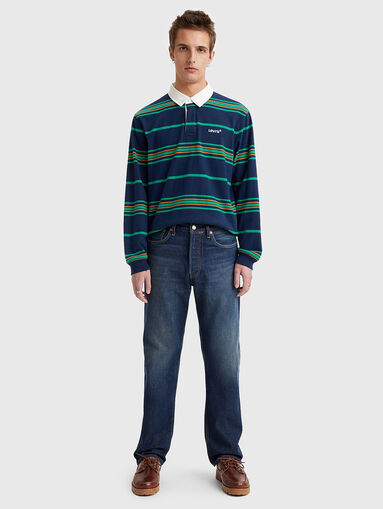 501® dark blue jeans - 4