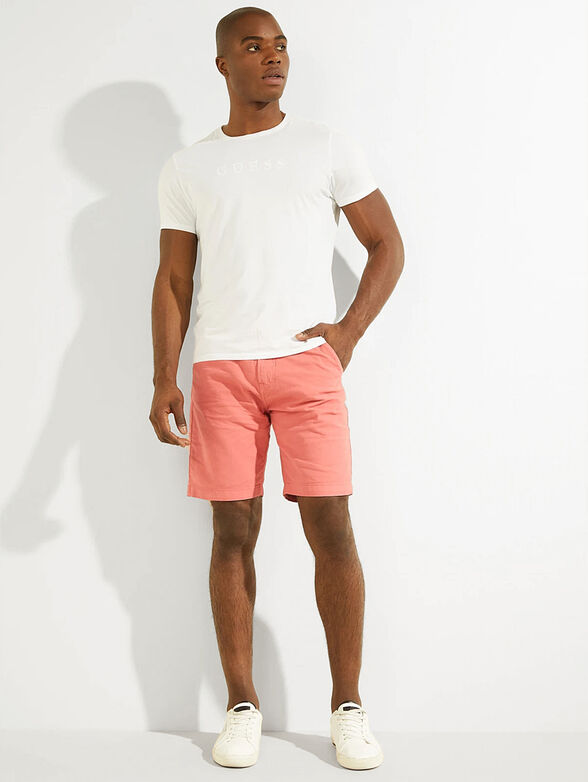 OTIS shorts in coral color - 3