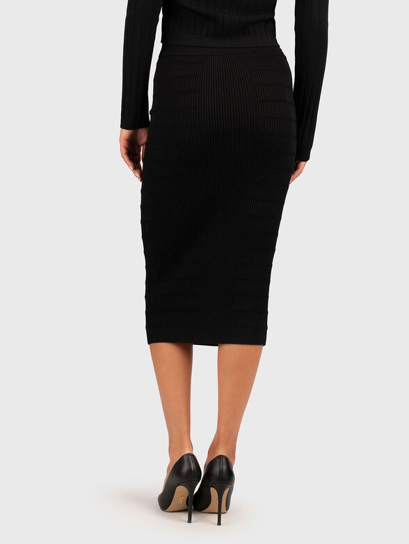 EVANGELINE midi skirt with high waist - 2