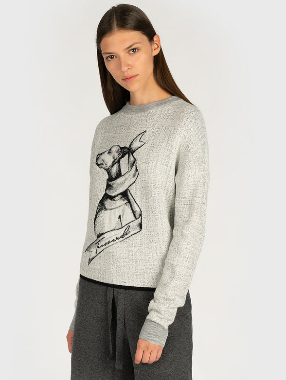 Sweater with logo detail - 1