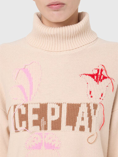 Polo-neck sweater - 4