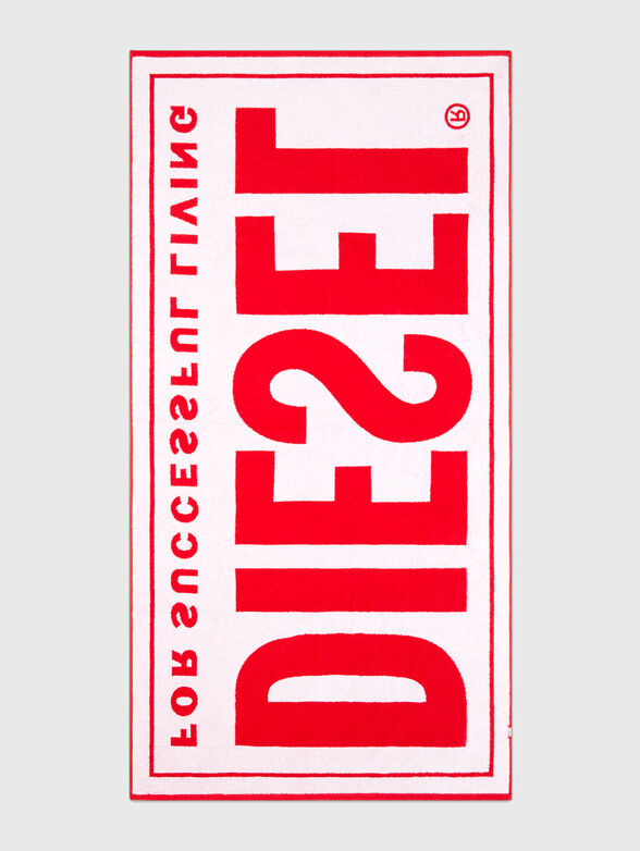 Beach towel with accent logo  - 2